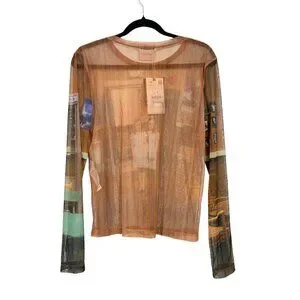 トップス Second Skin\"Shining\" Movie print zara s-l1200.jpg